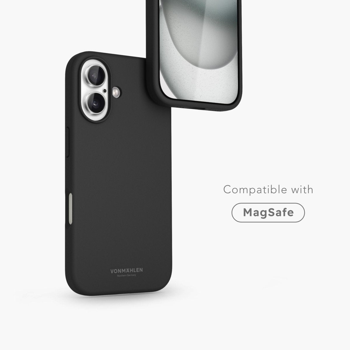 Vonmählen Soft Silicone Case For Iphone 16 Plus Black