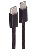Shiverpeaks Usb-C Cable De Carga, 2.0, 60w, Negro, Textil, 0,5m