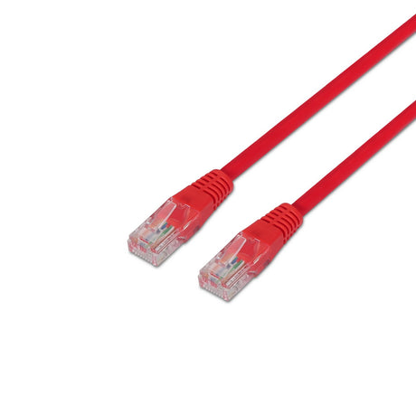 EAN 8436574701876 - AISENS A133-0188 cable de red Rojo 1 m Cat5e U/UTP (UTP) imagen 1