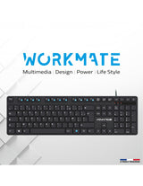 Teclado Advance Workmate (Negro)