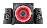 Juego De Altavoces Trust Gxt 629 Tytan 2.1 Rgb 22944 2.1, Negro