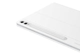 Funda  Samsung Book  Keyboard Para Tab S10+/S9+/S9 Fe+ Blanco