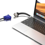 Techly Icoc-Usbc-Vga Adaptador De Cable De Vídeo 0,12 M Usb Tipo C Vga (D-Sub)