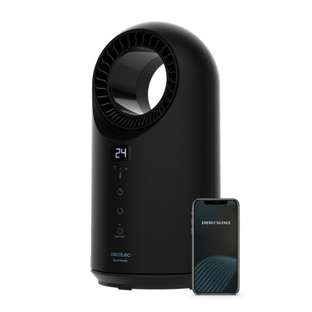 Calefactor Bajo Consumo Cecotec Ready Warm 8400 Bladeless Connected 1500 W