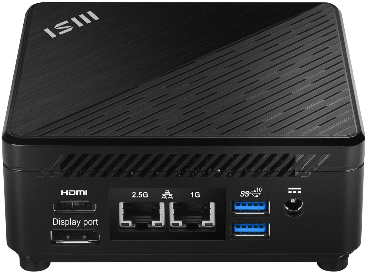 Barebone Msi Cubi 5 12m-283bat I5-1235u Intel Iris Xe Grafik, 2x Ddr4 So-Dimm, 1x M.2, 1x 2,5", Wifi6e, Bt 5.3