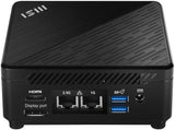 Barebone Msi Cubi 5 12m-283bat I5-1235u Intel Iris Xe Grafik, 2x Ddr4 So-Dimm, 1x M.2, 1x 2,5", Wifi6e, Bt 5.3