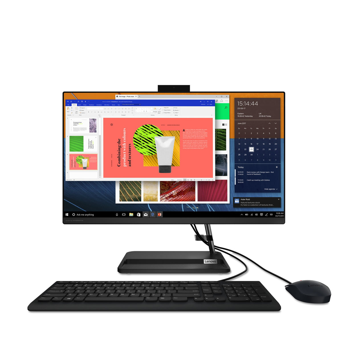 EAN 198156790224 - Lenovo IdeaCentre AIO 3 24ALC6 AMD Ryzen™ 5 7430U 60,5 cm (23.8") 1920 x 1080 Pixeles PC todo en uno 16 GB imagen 9