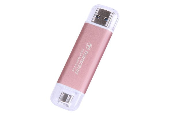 Transcend Esd310p 1tb External Ssd Usb 10gbps Type C A Pink