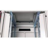 Roline 19-Zoll Netzwerkschrank Pro 26 He, 800x800 Bxt Glastr Grau