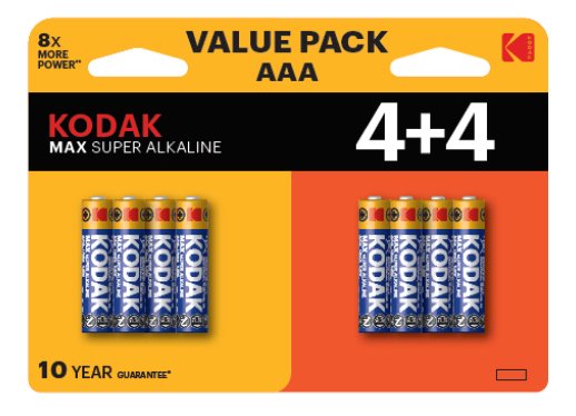 EAN 0887930419894 - Kodak 30419896 pila doméstica AAA imagen 1
