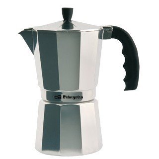 Cafetera Orbegozo Kf 600  Italiana Placentera Y Segura - Capacidad Para 6 Tazas - Mango Ergonomico - Valvula De
