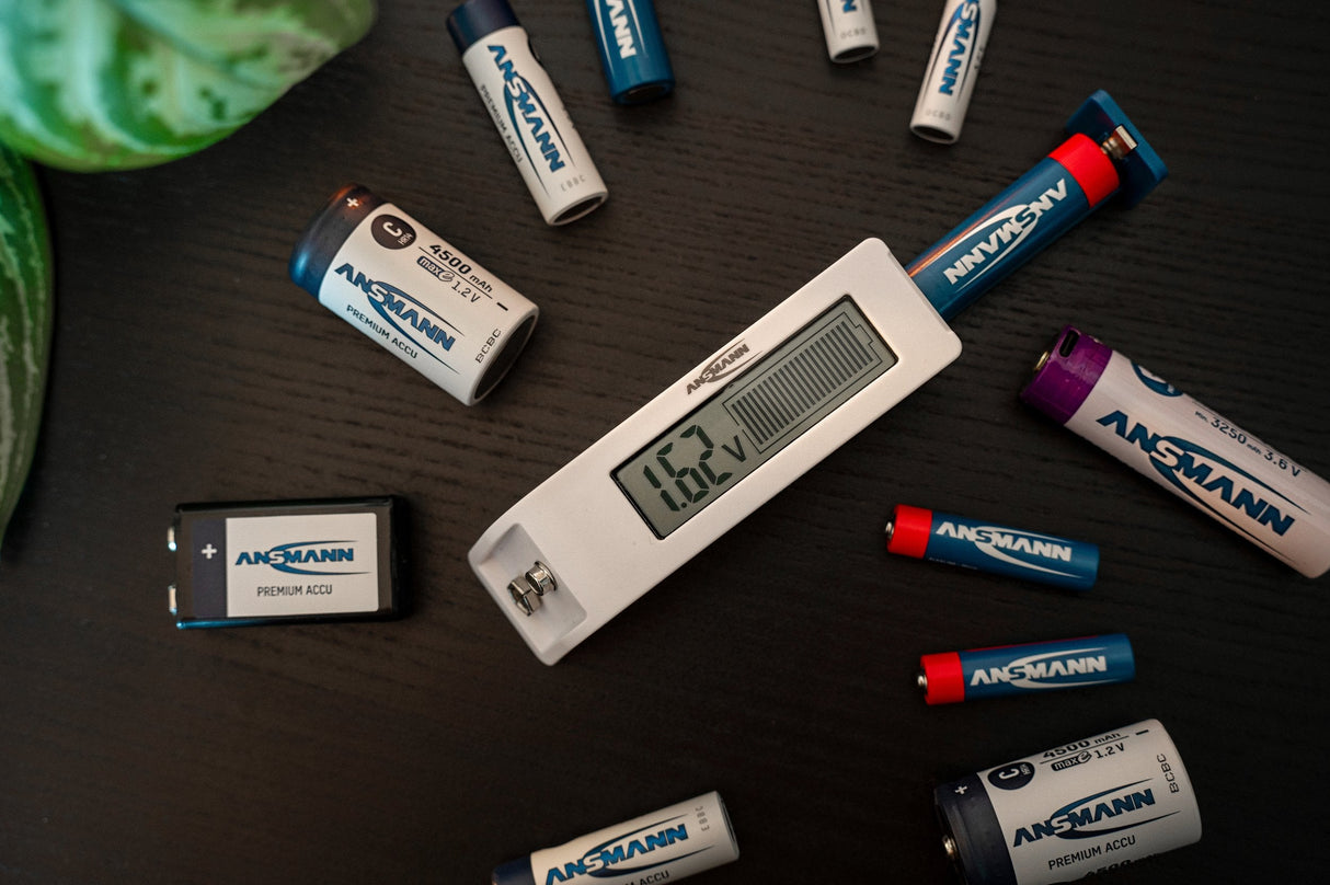 Ansmann Comfort Check Batterietester         1900-0110