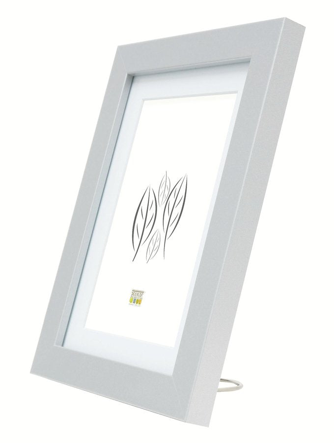 EAN 5412065662584 - Deknudt S66KD1 P1 20x20 hout zilver met passepartout Expositor de pie retroiluminado Plata imagen 2