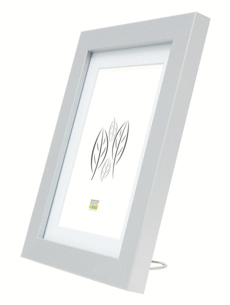 EAN 5412065662584 - Deknudt S66KD1 P1 20x20 hout zilver met passepartout Expositor de pie retroiluminado Plata imagen 2