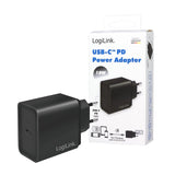 Logilink Cargador Usb-C Pared Negro 5v/3a Pa0258