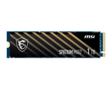 Ssd Msi 300xtbw Rating Mtbf 1500000 H Read Speed 3600 Mb/S Write Speed 3100 Mb/S Nvme Yes Pci Express 4.0 M.2 1000 Gb Spatium M452 S78-440l970-P83