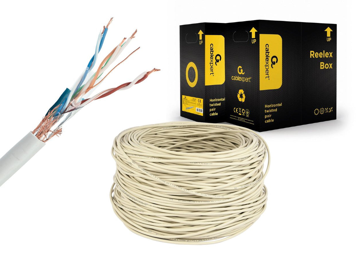 EAN 8716309016469 - Gembird 305m Cat5e S-FTP cable de red Gris SF/UTP (S-FTP) imagen 3