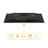 EAN 4038986183161 - AOC G4 Q27G4ZD pantalla para PC 67,3 cm (26.5") 2560 x 1440 Pixeles Quad HD QD-OLED Negro, Rojo imagen 4