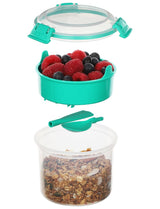 Simema Frühmücksbehälter Breakfam To Go 530 Ml Mint