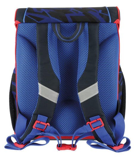EAN 4008110370934 - Herlitz Loop Plus High Speed juego de mochila escolar Niño Poliéster Azul, Rojo imagen 4