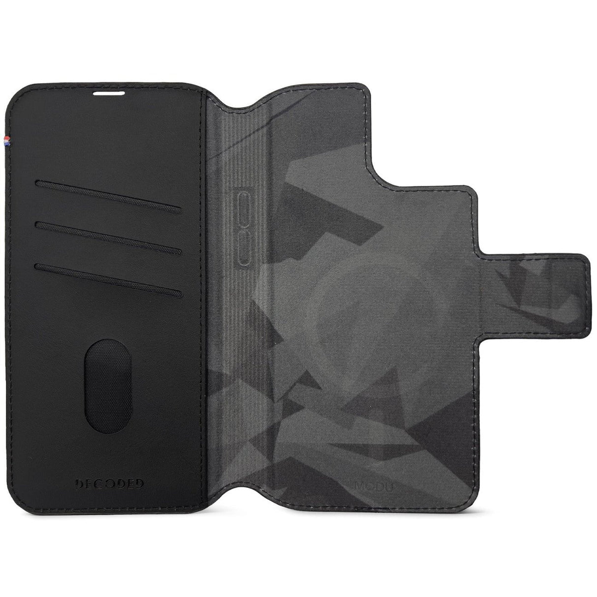 EAN 8720593006723 - Decoded Modu Wallet funda para teléfono móvil 17 cm (6.69") Funda cartera Negro imagen 5