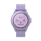 Smartwatch Forever Colorum Cw-300 Notificaciones Frecuencia Cardíaca Purpura