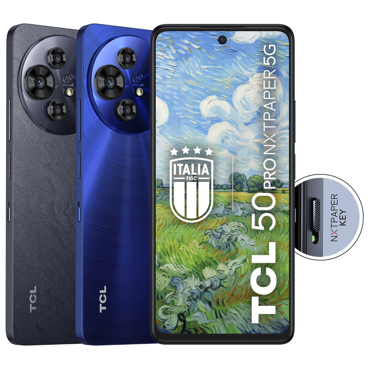 Smartphone Tcl 50 Pro Nxtpaper 8gb 512gb 6.8' 5g Azul Medianoche