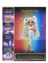 EAN 35051500407 - Rainbow High Color & Create Fashion Doll- Character 3 (green eyes) imagen 6