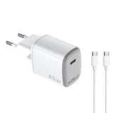 EAN 8021735221395 - Celly UPTC1USBC45WCTC cargador de dispositivo móvil Smartphone, Tableta Blanco Corriente alterna, USB Car imagen 1