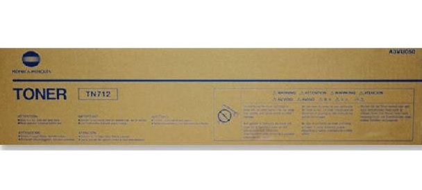 Konica Minolata Bizhub Toner Tn-712 Bizhub C654/C754 Negro A3vu050