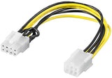 Goobay  Cable Adaptador Alimentación Pci Express 6pin-8pin