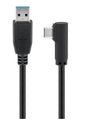 EAN 5706998524454 - Microconnect USB3.1CA05A cable USB USB 3.2 Gen 1 (3.1 Gen 1) 0,5 m USB A USB C Negro imagen 1