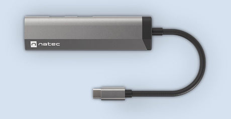EAN 5901969437232 - NATEC Fowler Slim Alámbrico USB 3.2 Gen 1 (3.1 Gen 1) Type-C Negro, Cromo imagen 6