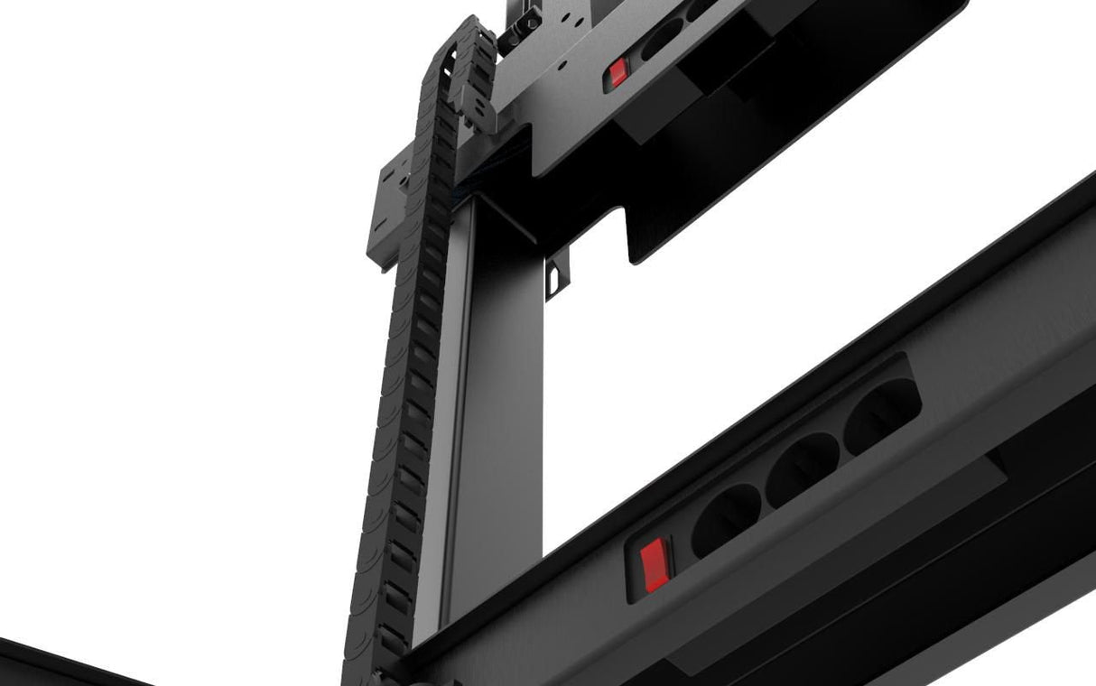 Motorised Tv/Lfd Wall Mount - Vesa 800x600 Weight Capacity - 160kg Black - Warranty: 60m