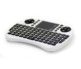 Mini Teclado Inalambrico Wireless 2.4ghz Phoenix Touchpad Multimedia  Smart Tv / Tvbox / Android Tv / Color Blanco Y Negro