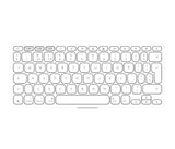 EAN 5099206126213 - Logitech 920-013018 teclado para móvil QWERTY Internacional de EE.UU. Bluetooth Blanco imagen 5