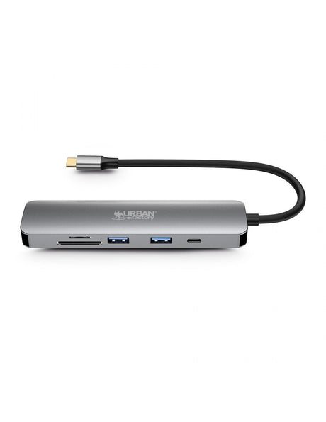 EAN 3760170884639 - Urban Factory MHC45UF base para portátil y replicador de puertos Alámbrico USB 3.2 Gen 1 (3.1 Gen 1) Type imagen 3