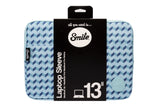 Funda Portatil Smile 13" Sleeve Geometric Blue