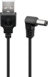 Cable Usb-Dc 5.5 X 2.1 Mm Para Transmision De Energia. 1,50m