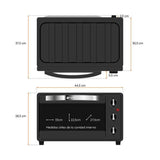 Horno De Sobremesa Grunkel Hr-23hn 1600w Capacidad 23l