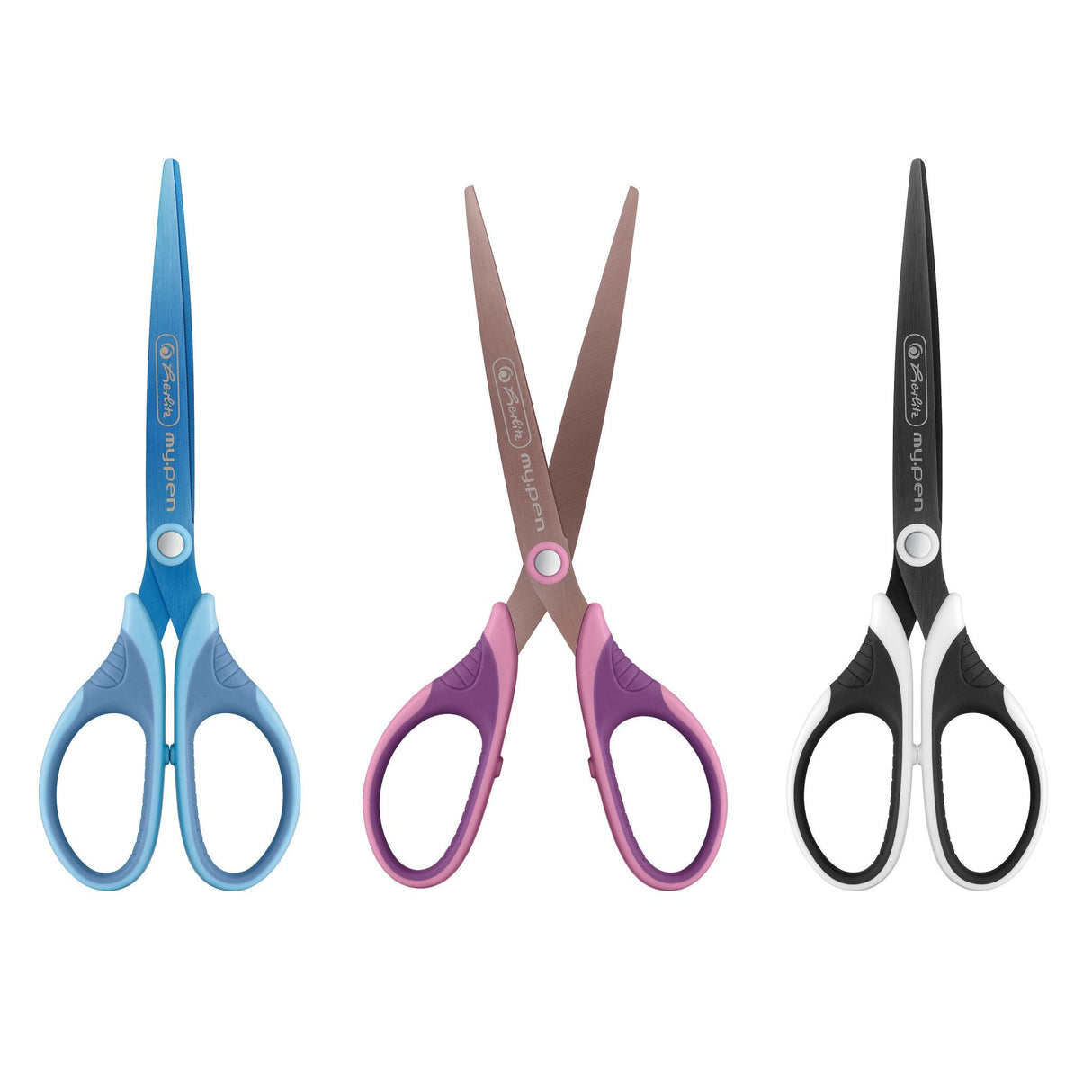 Tijeras Herlitz My.Pen Negro / Blanco