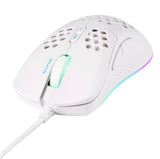 EAN 7333048057921 - Deltaco Gaming GAM-108-W ratón Juego mano derecha USB tipo A Óptico 6400 DPI imagen 1