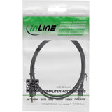 Inline® Micro Usb 2.0 Cable Usb Type A Macho / Micro-B Male, Negro, 1m
