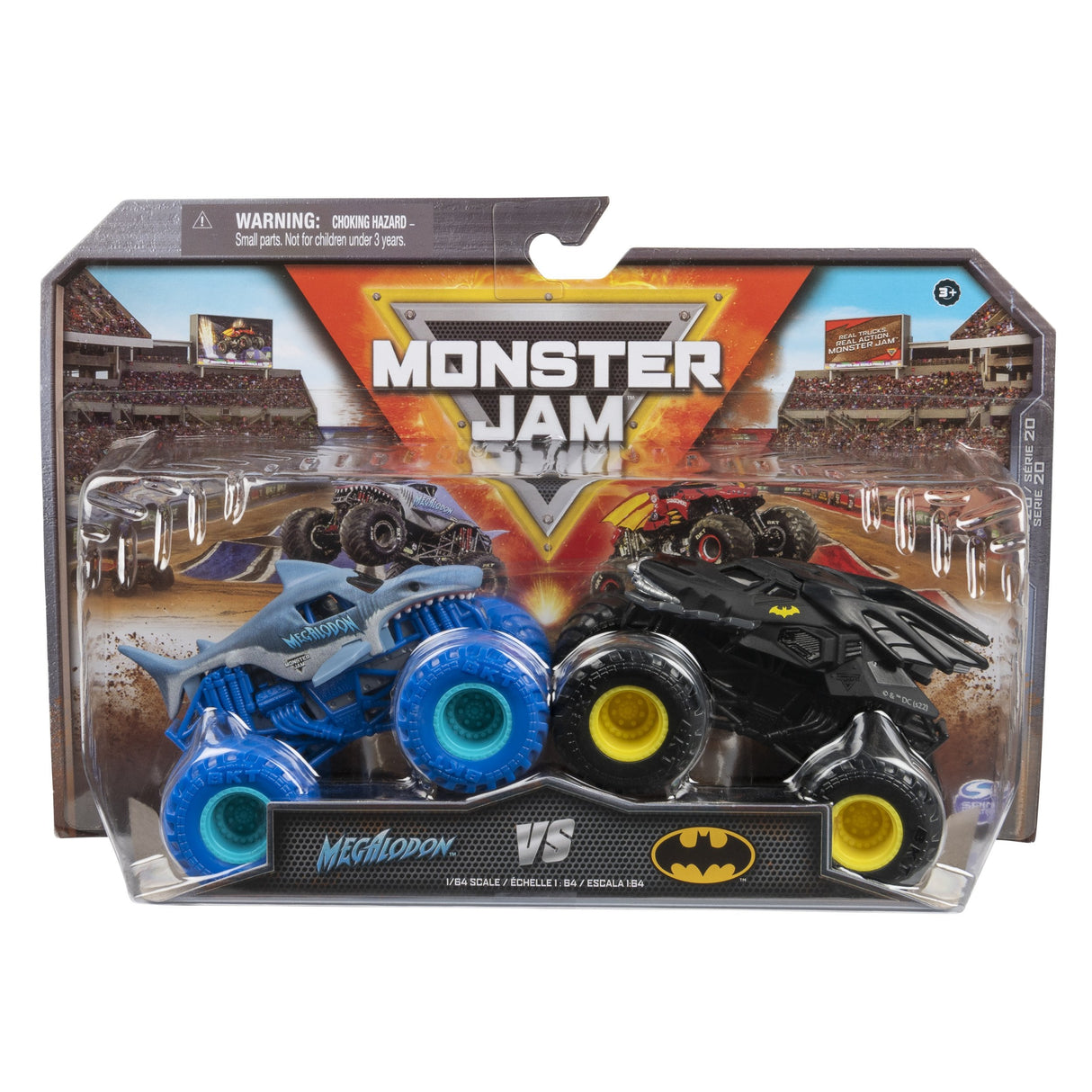 Vehículo De Juguete Spin Mamer Monmer Jam - Batmobil Vs. Megalodon, Spielfahrzeug 6065293
