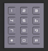 EAN 6954273691509 - Hikvision DS-KD-KP accesorio intercomunicador Teclado imagen 1