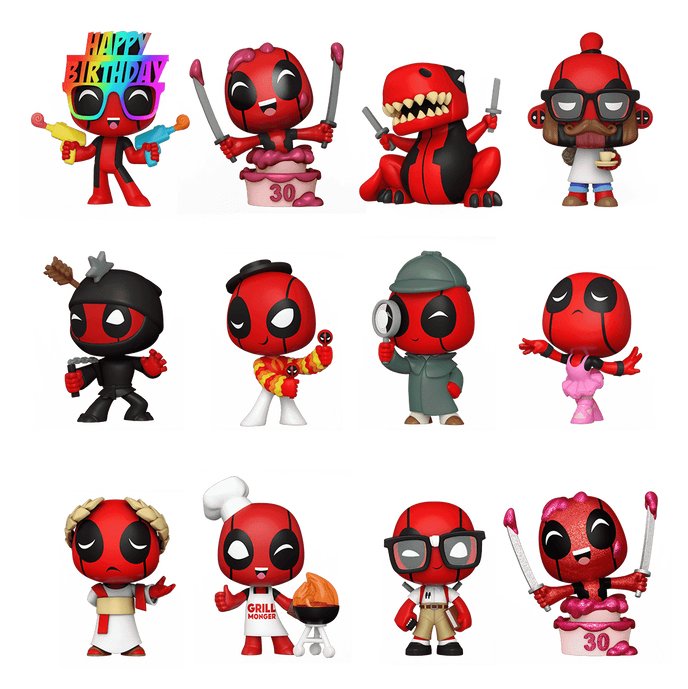 Mm: Deadpool 30th- 12 Pc Pdq Accs