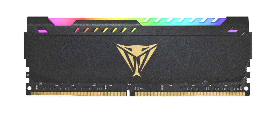 Memoria Patriot 64 Gb Ddr4-3200 (2x 32 Gb) Kit Dual, Ram Negro, Pvsr464g320c8k, Viper Steel Rgb, Intel Xmp Pvsr464g320c8k
