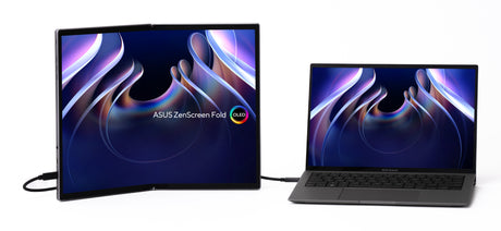 EAN 4711387447307 - ASUS ZenScreen Fold OLED MQ17QH pantalla para PC 43,9 cm (17.3") 2560 x 1920 Pixeles Quad HD Plata imagen 2