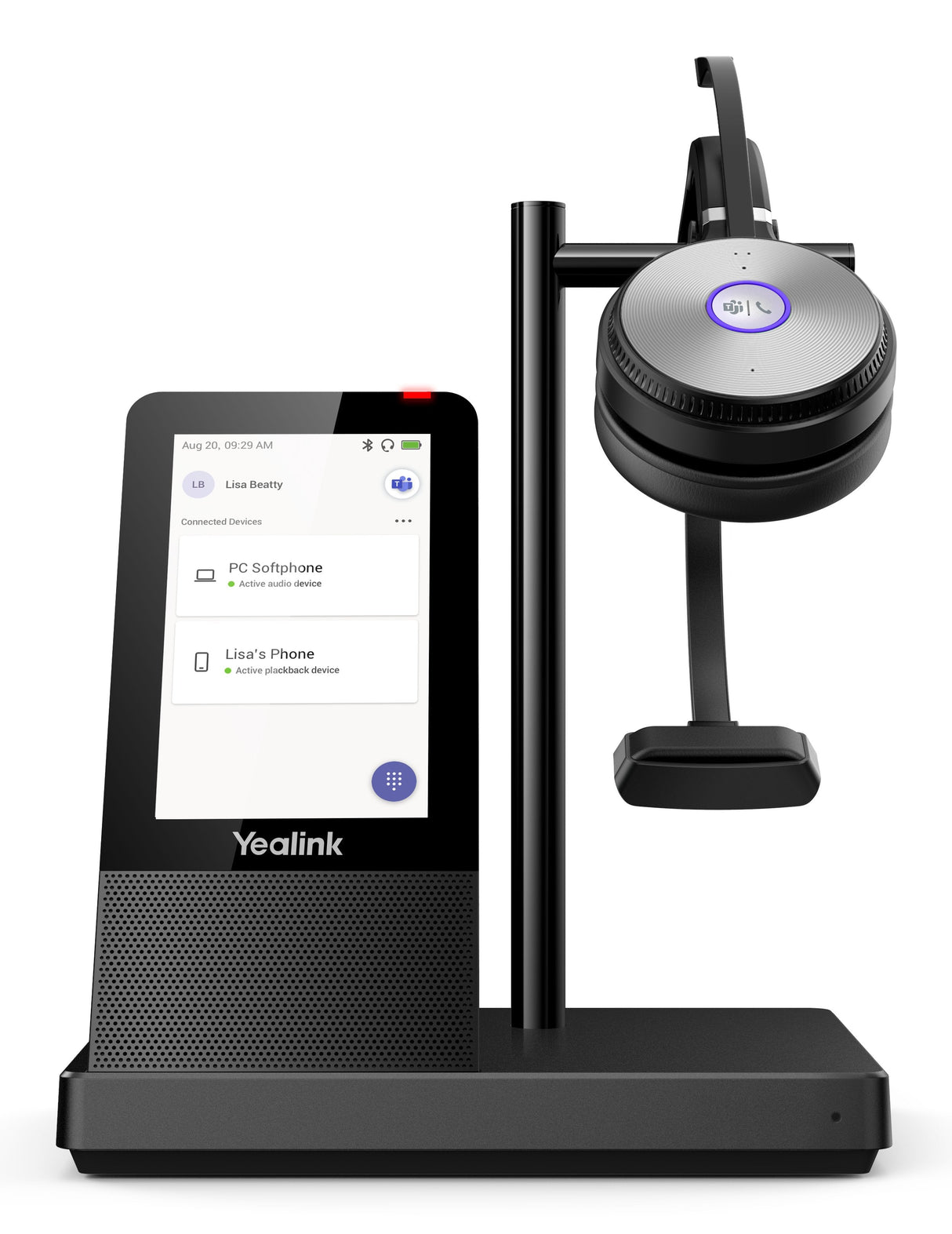 EAN 6938818306400 - Yealink WH66 Mono Teams Sistema de audioconferencia personal Inalámbrico Diadema Oficina/Centro de llamad imagen 4