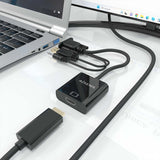 EAN 8435739901595 - AISENS A115-0872 adaptador de cable de vídeo 0,2 m HDMI tipo A (Estándar) VGA (D-Sub) + 3.5mm + USB Type- imagen 5
